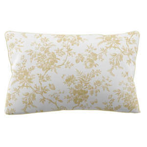 Laura Ashley Walled Garden Ochre Yellow Pair of Pillowcases